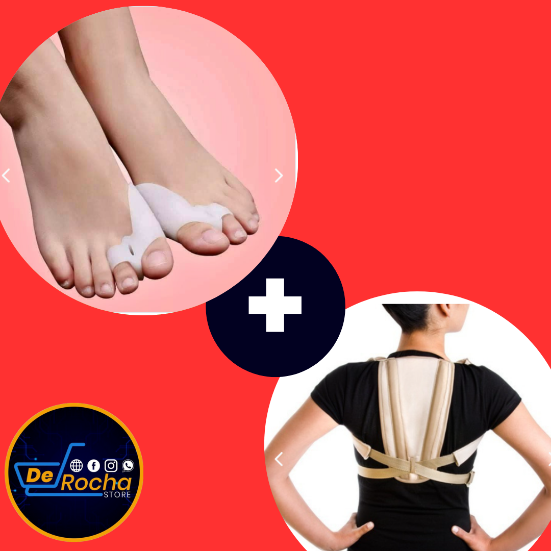 combo correcto juanete+corrector postura